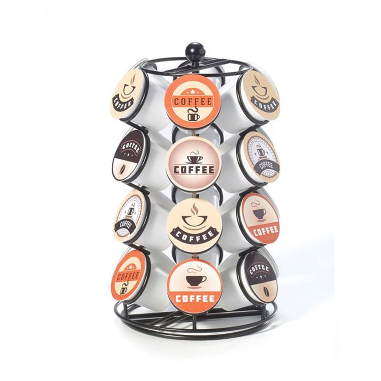 Starfrit - Carrousel pour Capsule Keurig, Capacité de 24 K-Cup, Noir - Simple Boutique
