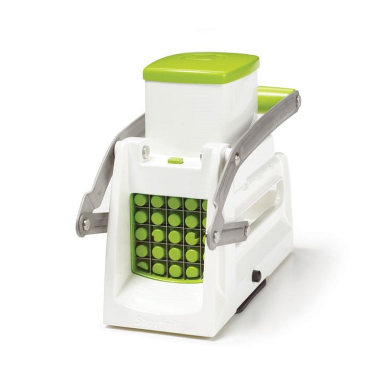 Starfrit - Coupe-Frites/Légumes, Coupe en Bâtonnets, en Cube ou en Tranches, Pièces Détachables, Vert - Simple Boutique