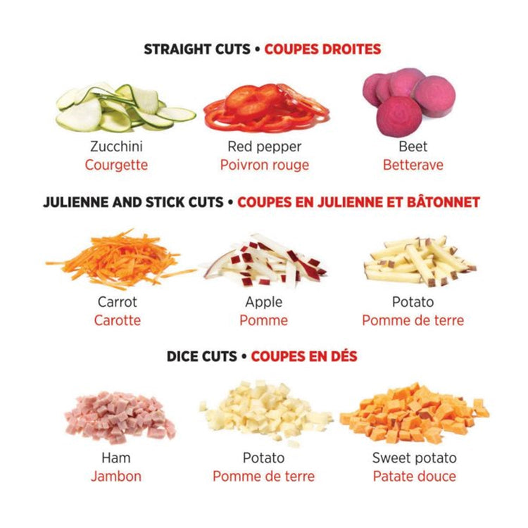 Starfrit - Coupe-Frites/Légumes Pump'N'Slice, Coupe en Bâtonnets, En Dés ou en Tranche, Vert - Simple Boutique