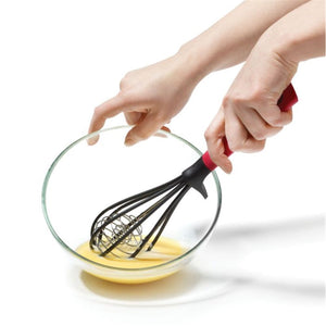 Starfrit - Ensemble 4 Morceaux d'Ustensil de Cuisine, Résiste à la Chaleur, Rouge - Simple Boutique