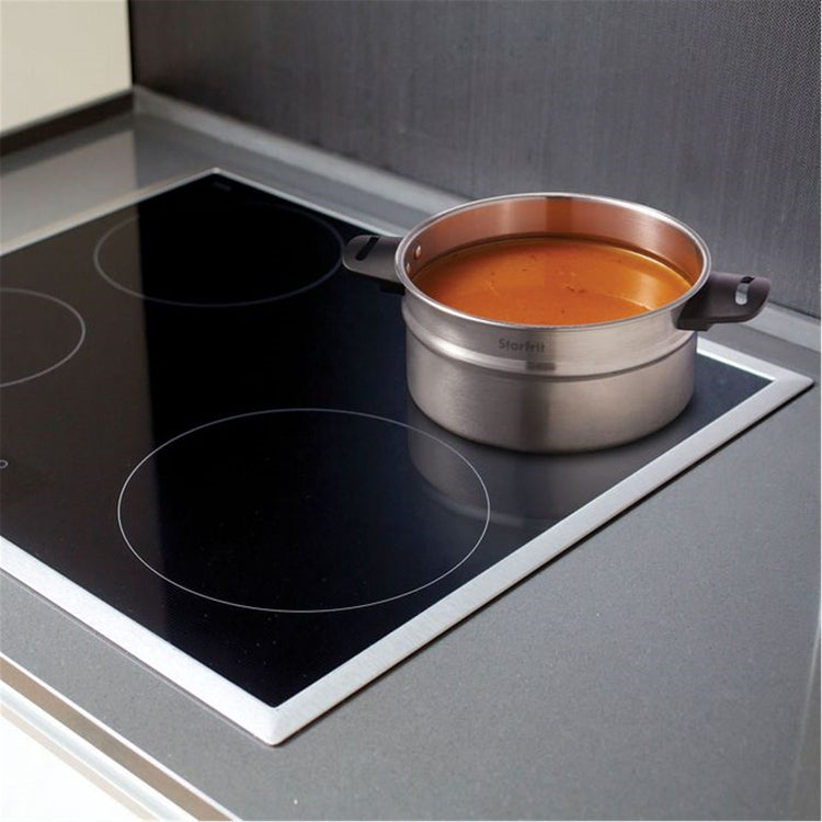 Starfrit - Ensemble à Fondue 3 en 1 avec Guide à Fourchette Magnétique, Capacité de 1.6 Litre, 19 Morceaux, Acier Inoxydable - Simple Boutique