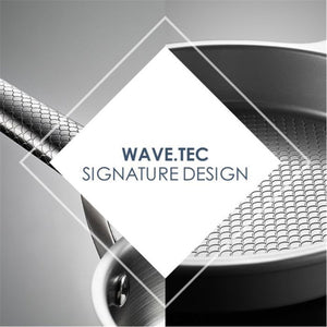 Starfrit - Ensemble de 2 Plaques de Cuisson The Rock Wave, 10" x 15" et 11" x 17.5", Acier au Carbone - Simple Boutique