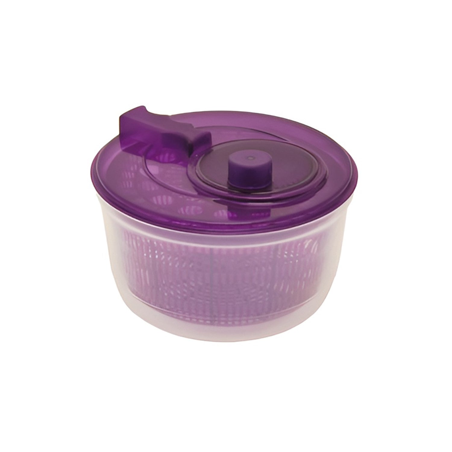 Starfrit - Essoreuse à Salade, Capacité de 4 Litres, Poigné Ergonomique, Mauve - Simple Boutique