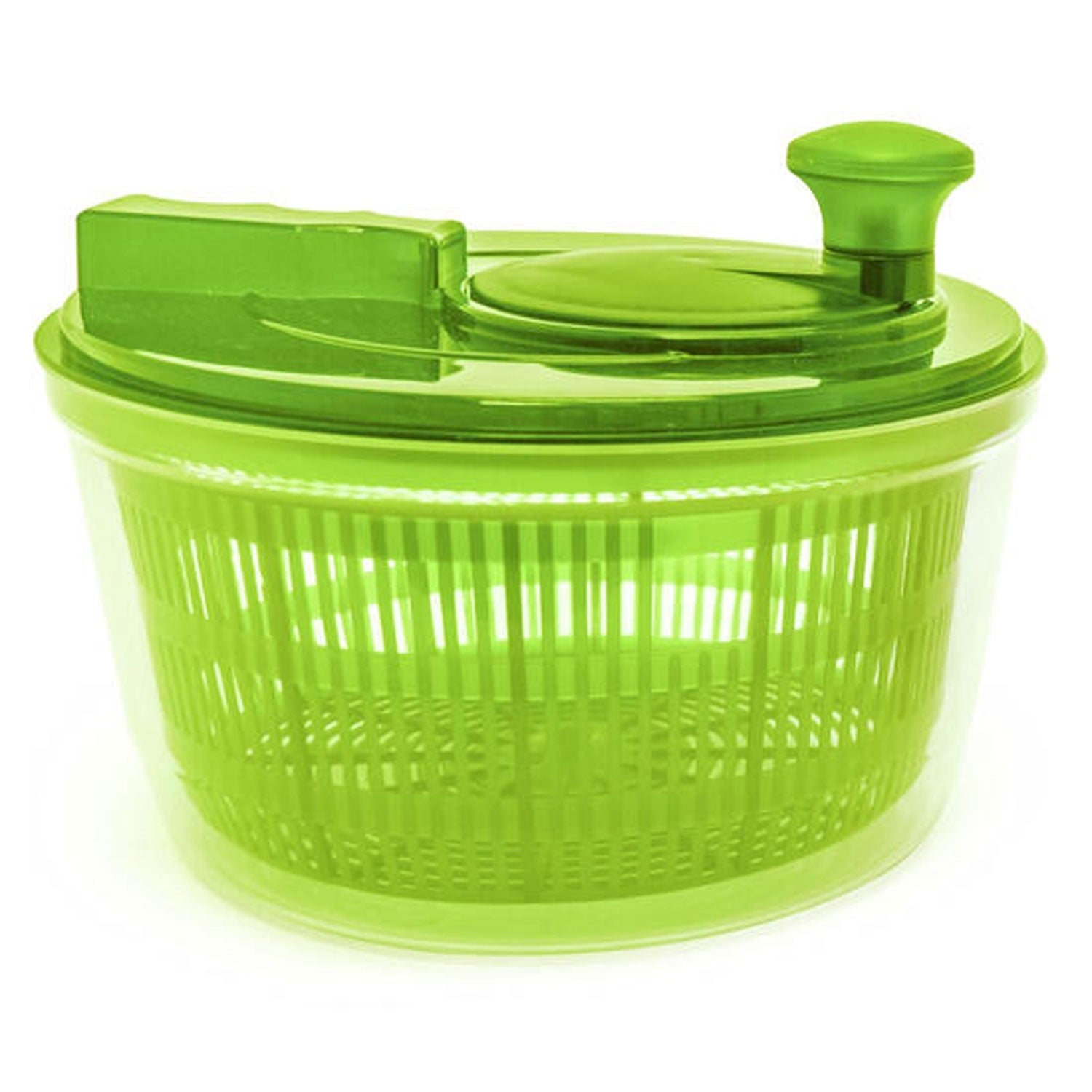 Starfrit - Essoreuse à Salade, Capacité de 4 Litres, Poigné Ergonomique, Vert - Simple Boutique