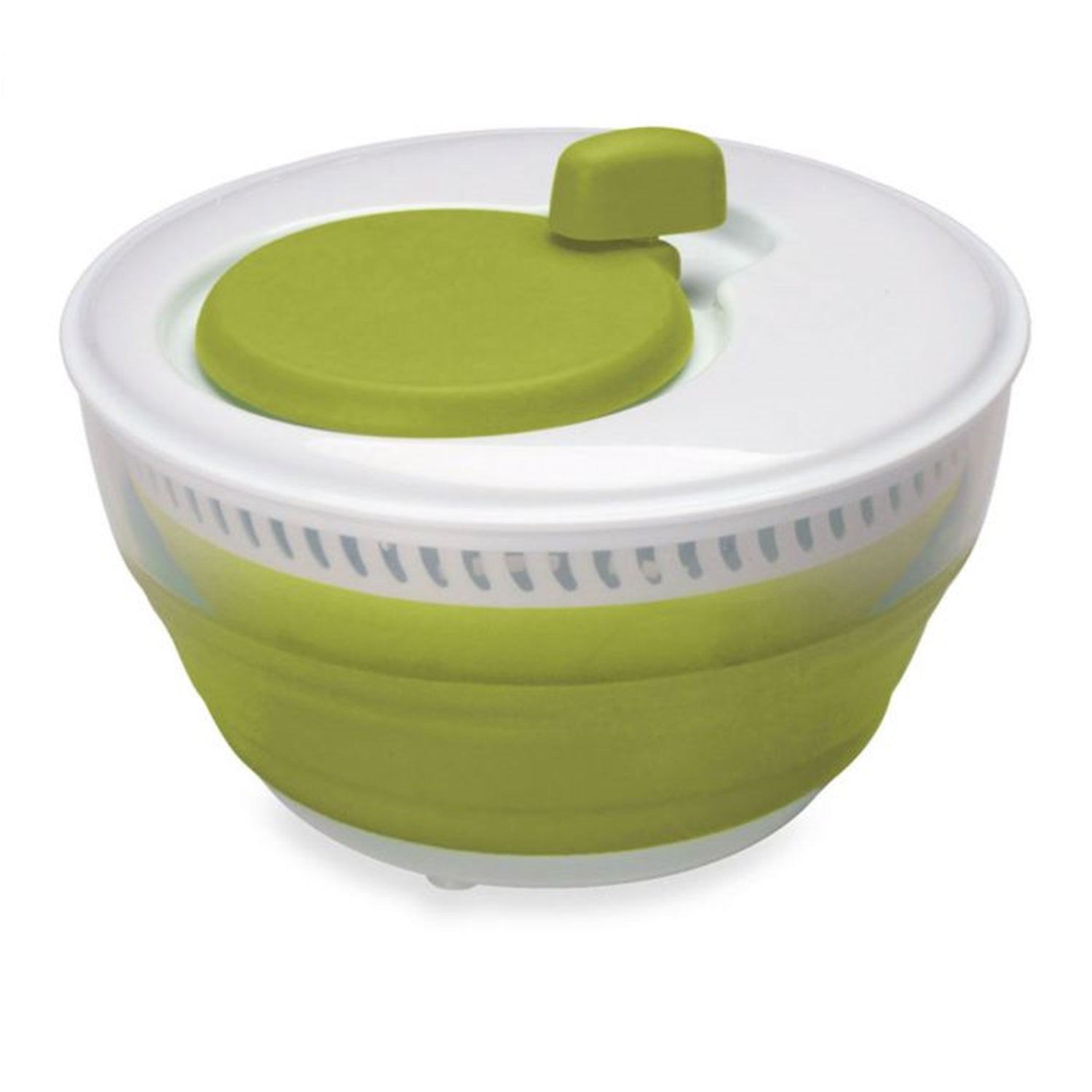 Starfrit - Essoreuse à Salade Repliable, Capacité de 3 Litres, Lavable au Lave-Vaiselle, Vert - Simple Boutique