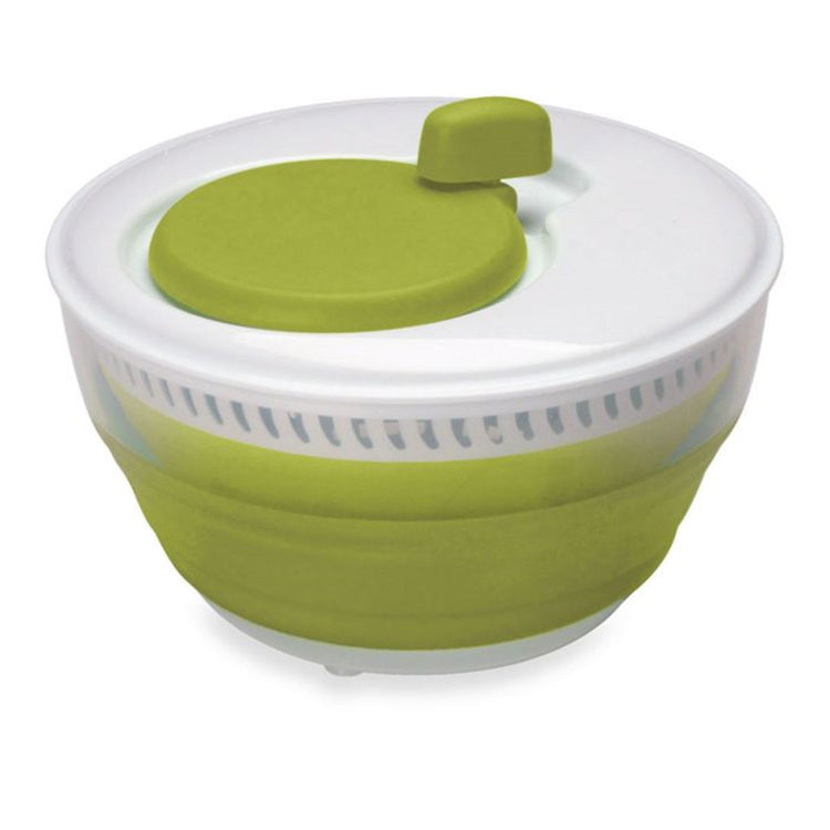 Starfrit - Essoreuse à Salade Repliable, Capacité de 3 Litres, Lavable au Lave-Vaiselle, Vert - Simple Boutique