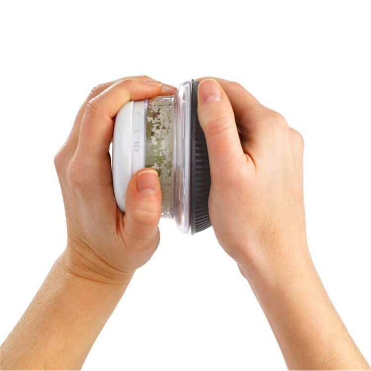Starfrit - Mini Hachoir à Base Rotative pour Ail et Fines Herbes, Noir - Simple Boutique