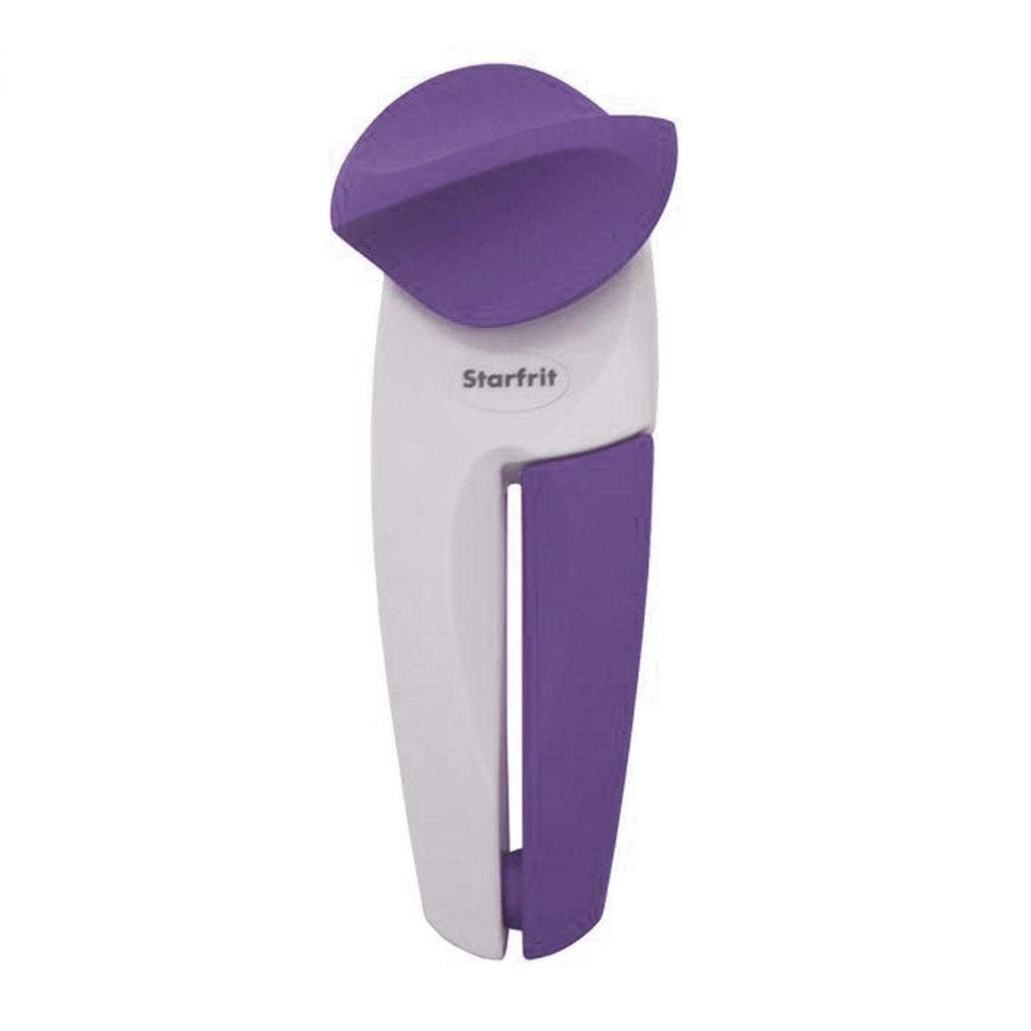 Starfrit - Ouvre-Boîte Manuel Mightican, Aucun Rebord Tranchant, Poigné Antidérapante, Mauve - Simple Boutique