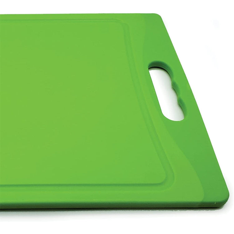 Starfrit - Panche à Découper Réversible, Antibactérienne, 14" x 10", Vert - Simple Boutique