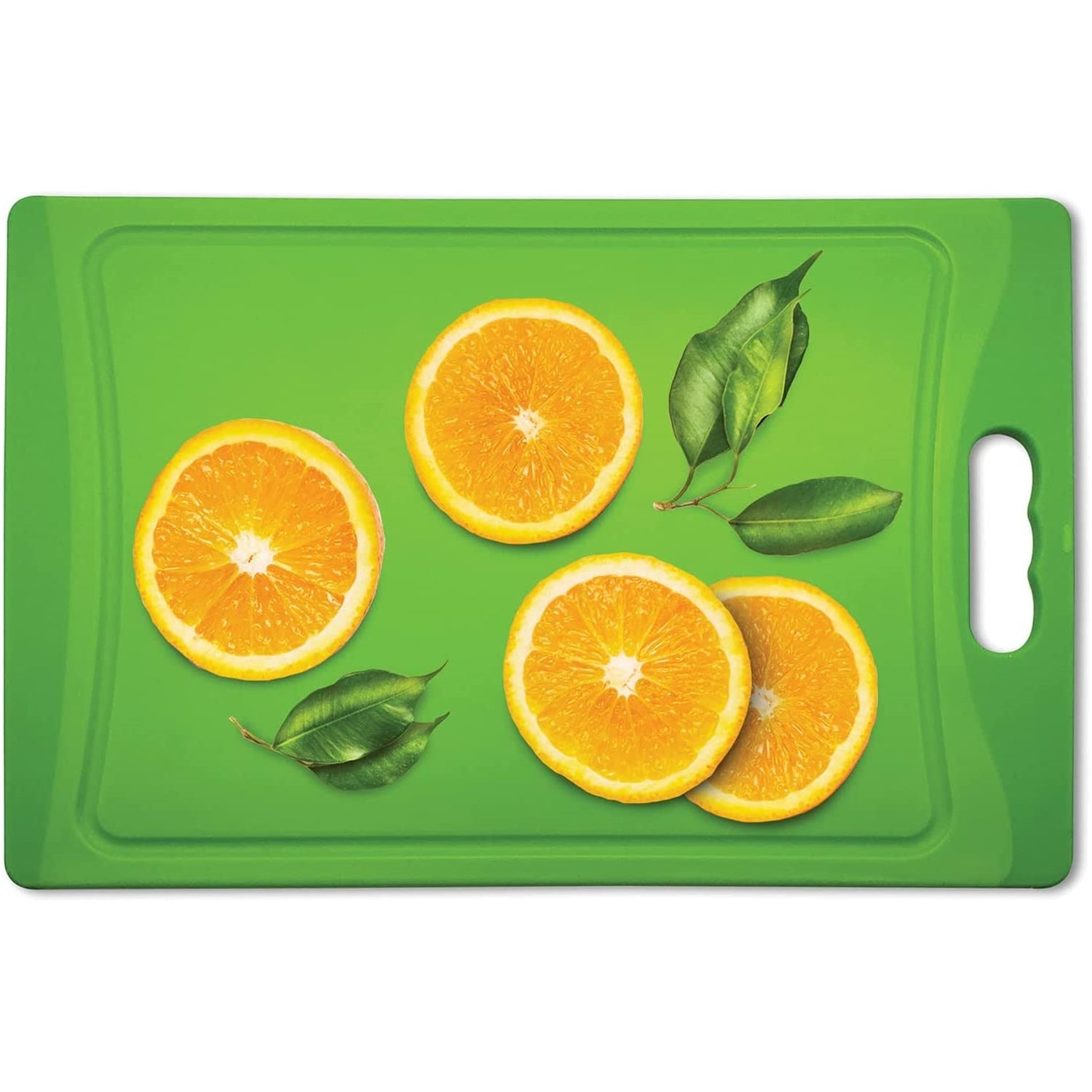 Starfrit - Panche à Découper Réversible, Antibactérienne, 14" x 10", Vert - Simple Boutique