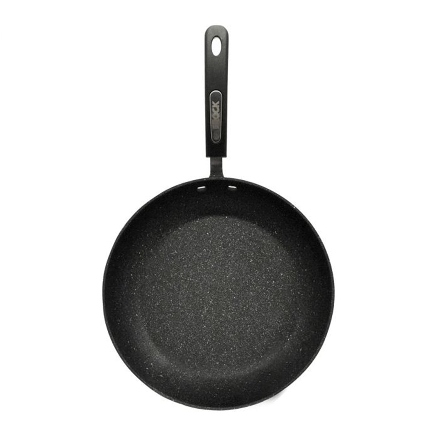 Starfrit - Poêle à Frire The Rock, Diamètre de 8", Surface Antiadhésive, Noir - Simple Boutique