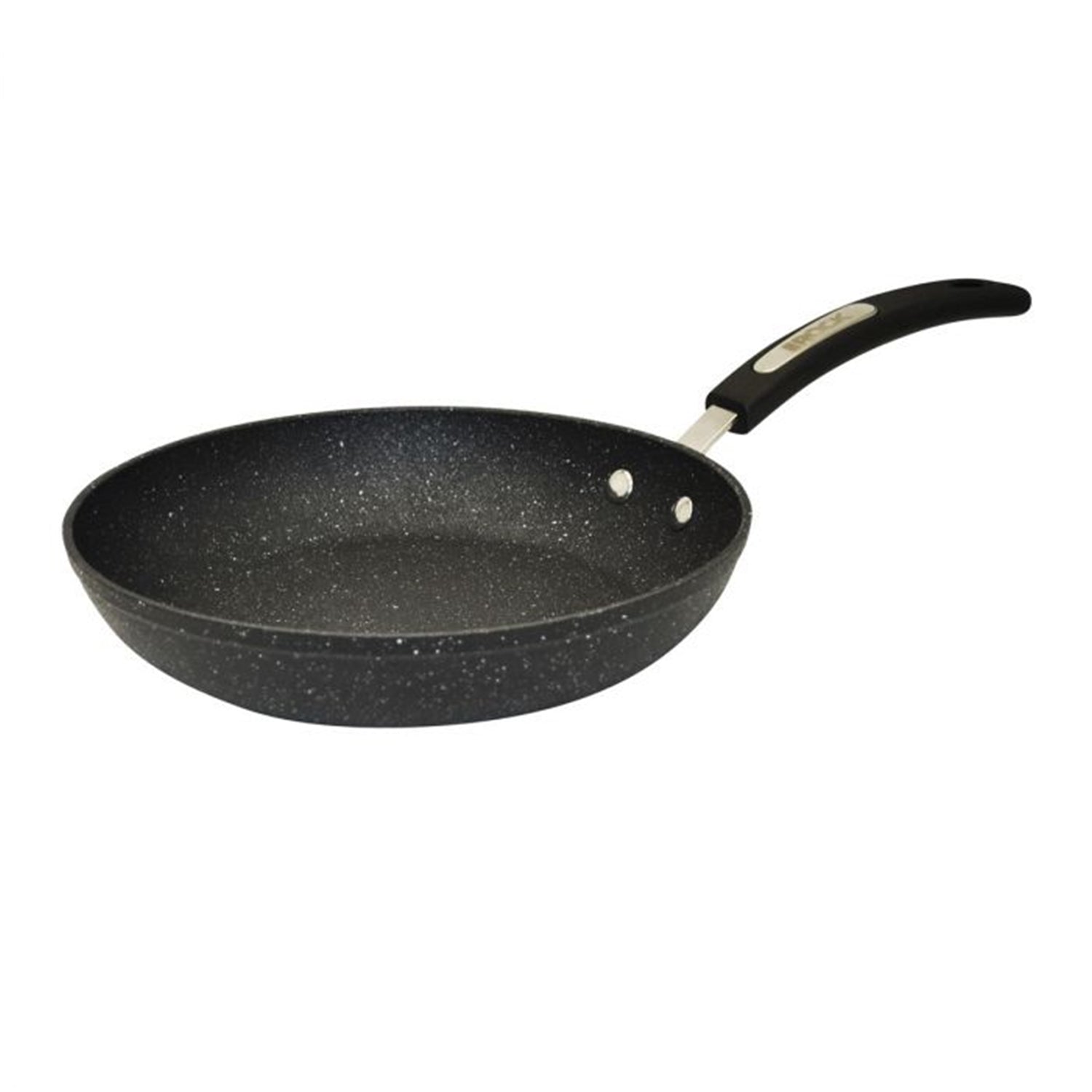 Starfrit - Poêle à Frire The Rock, Diamètre de 8", Surface Antiadhésive, Noir - Simple Boutique