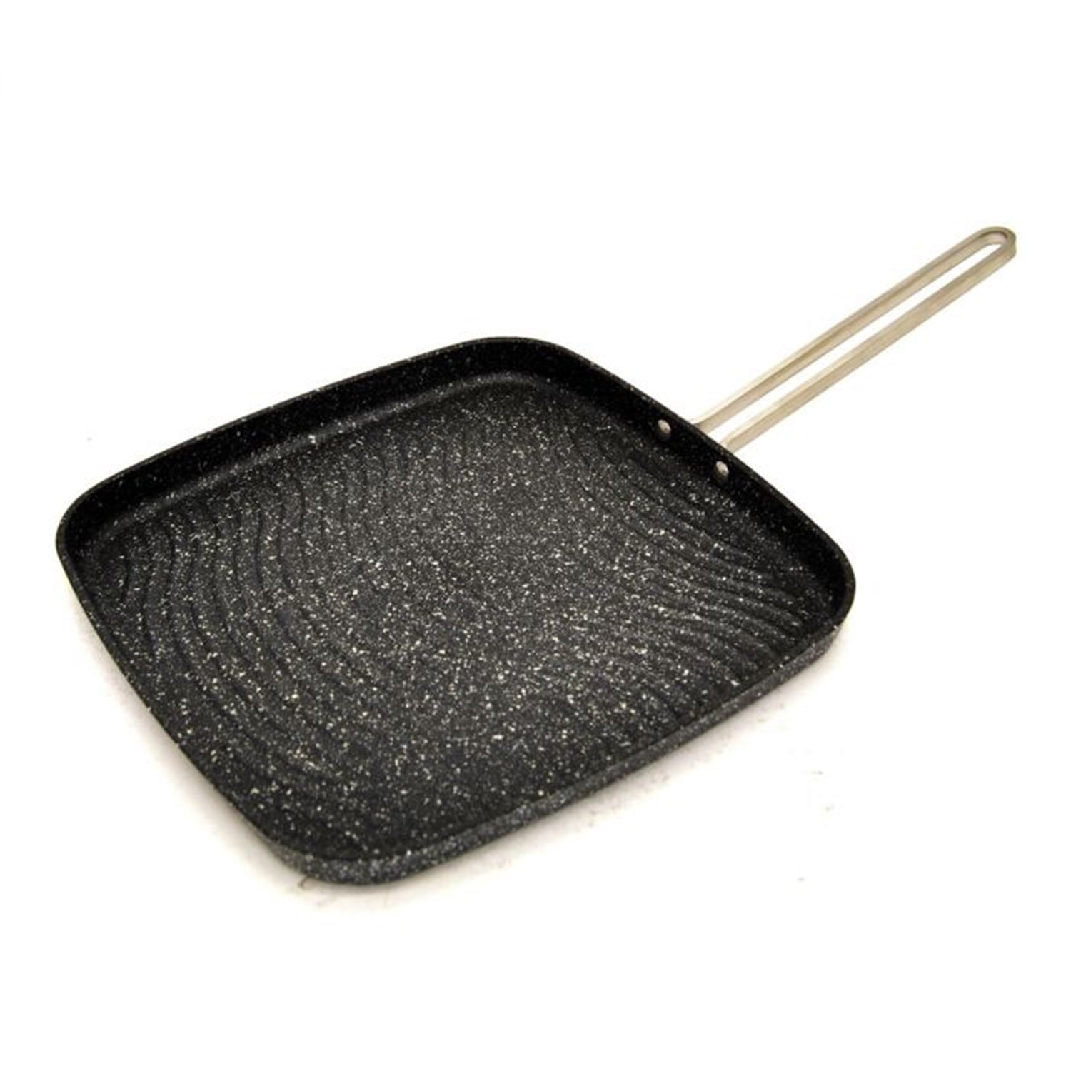 Starfrit - Poêle à Griller The Rock, Largeur de 10", Surface Antiadhésive, Noir - Simple Boutique