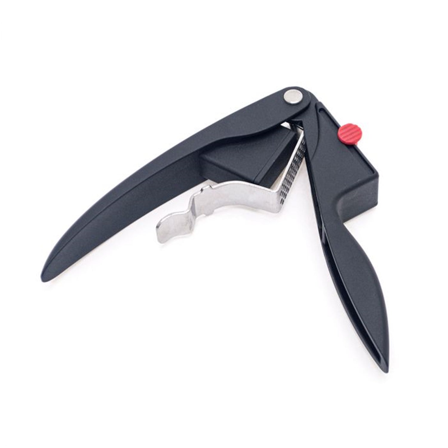 Starfrit - Presse-Ail avec Grattoir et Grille Amovible, Noir - Simple Boutique