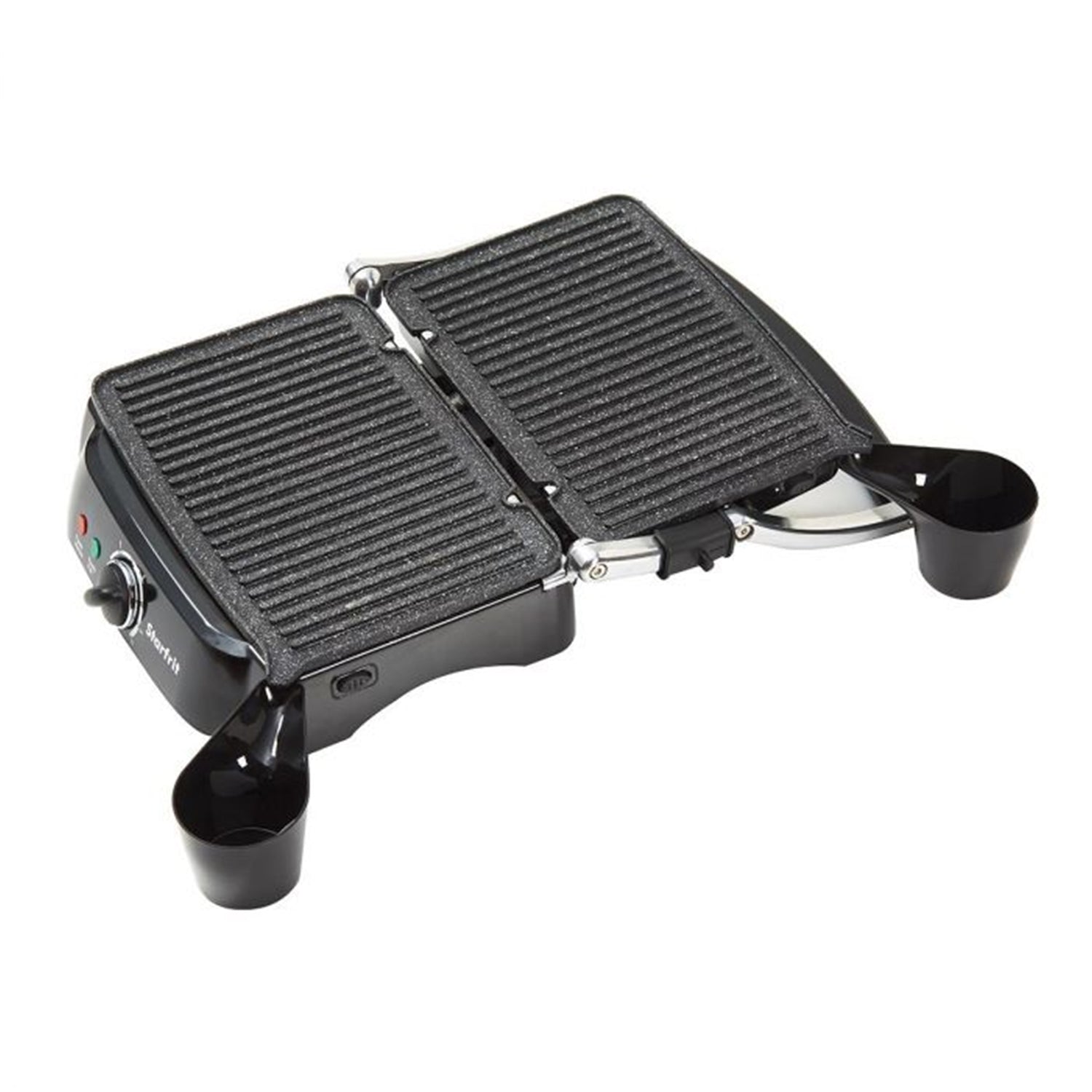Starfrit - Presse Panini The Rock, Plaques Amovibles Antiadhésive, 1200 Watts, Noir - Simple Boutique