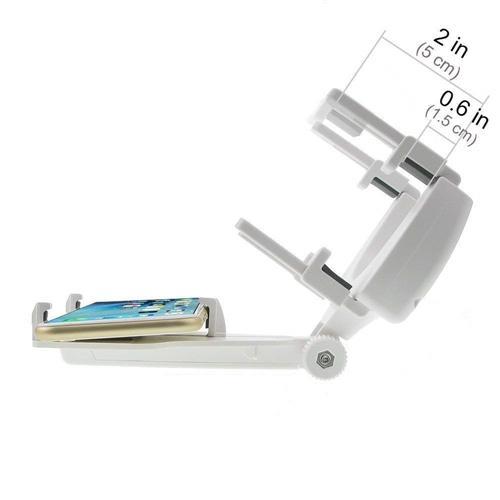 Support De Voiture Pour Téléphone Cellulaire - Installation Sur Rétroviseur - Blanc - Simple Boutique