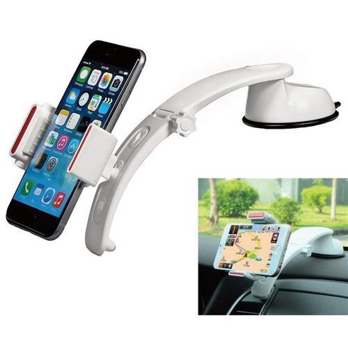 Support De Voiture Pour Téléphone Cellulaire Universel 3 En 1 Pour Ventilation / Support Magnétique / Support Tableau De Bord - Blanc - Simple Boutique