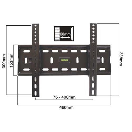 Support Mural Inclinable Universel HDTV LCD LED PLASMA 23"-37" N - Simple Boutique