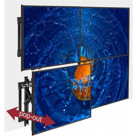 Support Mural TV Pop-Out Avec Micro Ajustement Pour VIDEO WALL Commercial 45