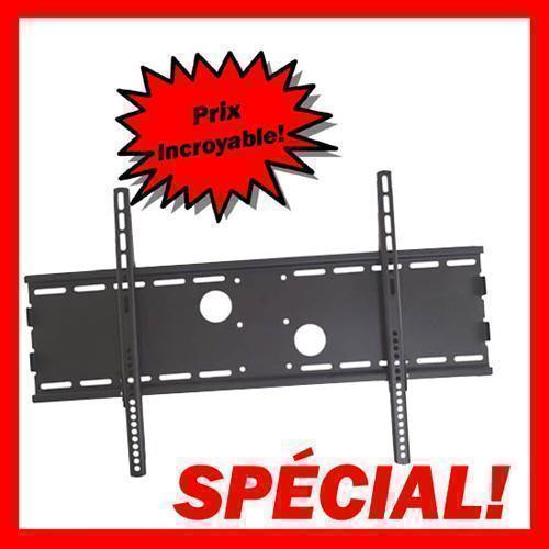 Support Mural universel fixe HDTV LCD PLASMA 32" à 63" Noir - Simple Boutique