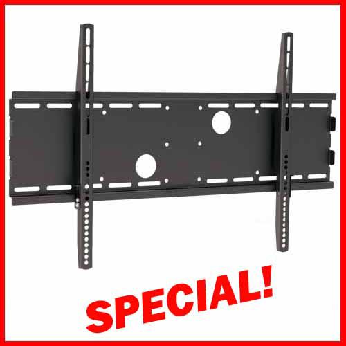 Support Mural universel fixe HDTV LED LCD PLASMA 30"-63" Noir - Simple Boutique