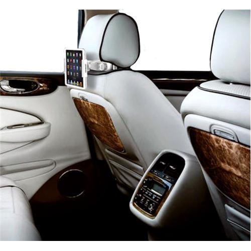 Support Pour Tablette Universel Pour Appui-Tête De Voiture Rotation 360 Degrés Blanc - Simple Boutique