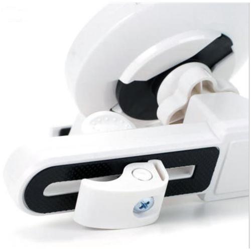 Support Pour Tablette Universel Pour Appui-Tête De Voiture Rotation 360 Degrés Blanc - Simple Boutique