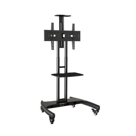 Support TV Portatif Sur Roulettes Ajustable En Hauteur LED PLASMA LCD 32