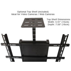 Support TV portatif sur roulettes LED PLASMA LCD 26 à 64po - Simple Boutique