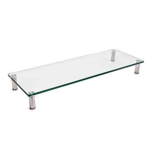 Support Tablette de verre multi media sur meuble 27.5" x 9.5" - Simple Boutique