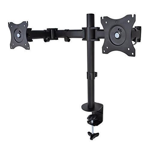 Support de bureau 2 bras articulé pour 2 Moniteurs 13 - 27 po - Simple Boutique
