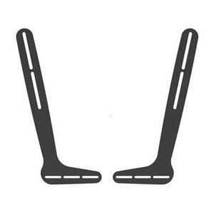 Support pour barre de son se fixe dessus ou dessous la TV - Noir - Simple Boutique