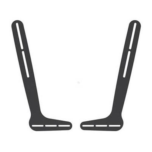 Support pour barre de son se fixe dessus ou dessous la TV - Noir - Simple Boutique