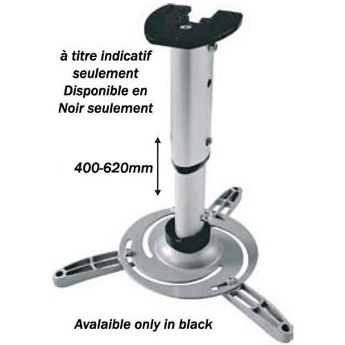 Support pour projecteur extensible pour plafond noir max 33lbs - Simple Boutique