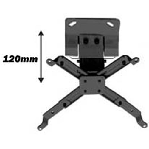 Support pour projecteur pour plafond noir max 44lbs - Simple Boutique