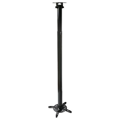 Support projecteur extensible 6.46pi pour plafond Noir max 33lbs - Simple Boutique