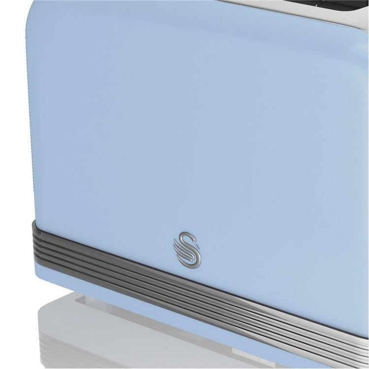 Swan Grille-Pain 2 Tranches Rétro Bleu - Simple Boutique