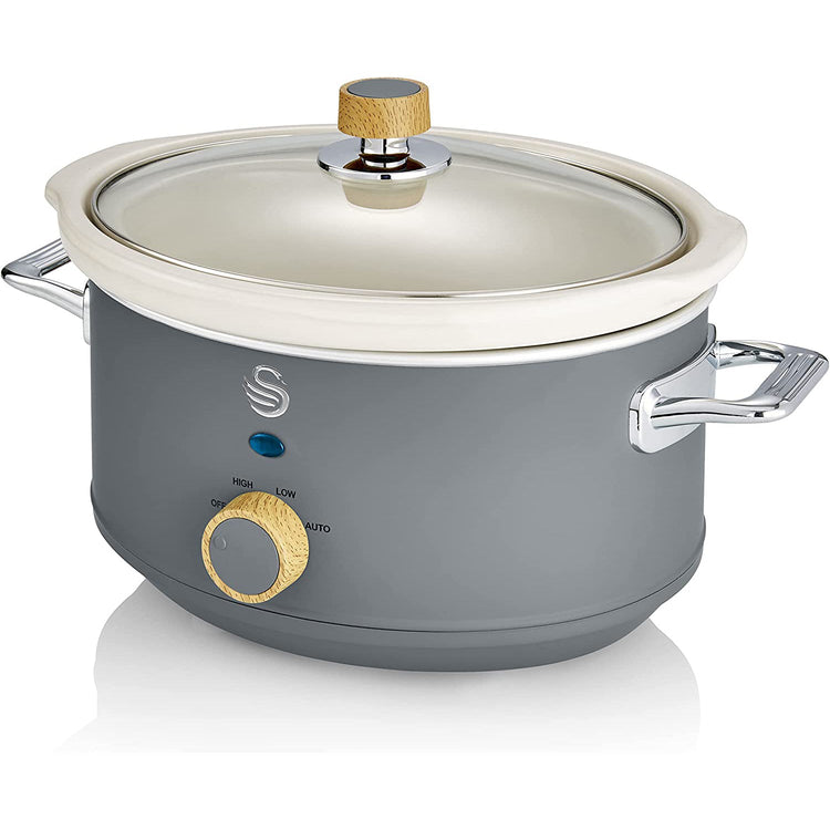 Swan Nordic - SF17021GRYN - Mijoteuse 3.5L Gris - Simple Boutique