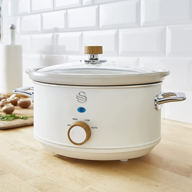 Swan Nordic - SF17021WHTN - Mijoteuse 3.5L Blanc - Simple Boutique