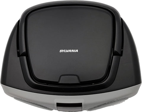 Sylvania CESRCD243M Boombox CD Radio Argent