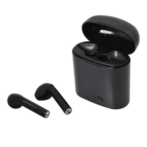 Sylvania - Écouteur Intra-Auriculaire Bluetooth Sans Fil, True Wireless, Avec Étui de Chargement, Noir