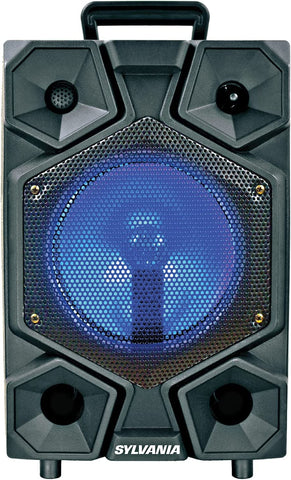 Sylvania - Haut-Parleur Tailgater Bluetooth avec Microphone, Noir