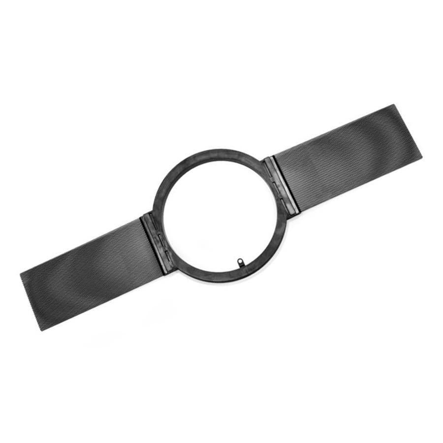 SyncSystem SS-ICB-5 Support pour Haut-Parleur Encastrable de 5 '', Diamètre 178mm, Noir - Simple Boutique