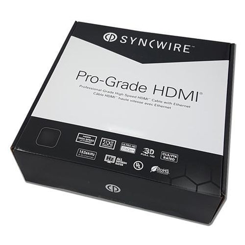 SyncWire Câble HDMI 2.0 Avec HDCP 2.2 4K 50/60Hz CL3/FT4 Prograde 12m