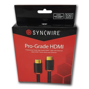 SyncWire Câble HDMI 2.0 Avec HDCP 2.2 4K 50/60Hz CL3/FT4 Prograde 2m - Simple Boutique