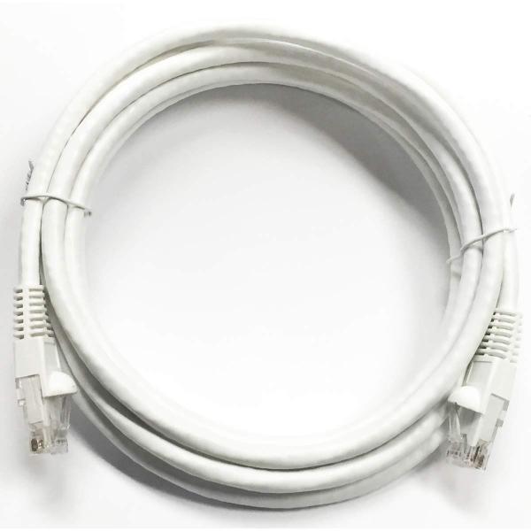 SyncWire Câble Réseau Ethernet Cat5e Cuivre 24 AWG FT4 UTP ETL cUL 35 pieds Blanc - Simple Boutique