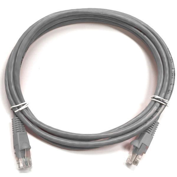 SyncWire Câble Réseau Ethernet Cat6 Cuivre 24 AWG FT4 UTP ETL cUL 3 pieds Gris - Simple Boutique