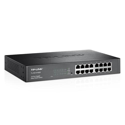 TP-LINK 16-PORT GIGABIT EASY SMART SWITCH TL-SG1016DE - Simple Boutique