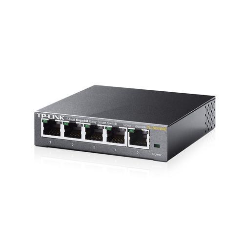 TP-LINK SWITCH DE BUREAU 5 PORTS 10/100/1000MBPS - BOÎTIER MÉTAL TL-SG105 - Simple Boutique