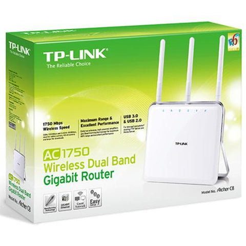 TP-Link Archer C8 Routeur Gigabit Wi-Fi double bande AC1750